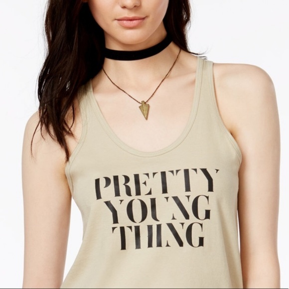 CHRLDR Pretty Young Thing Cheeky Tank Top Large  NWT - Picture 3 of 6